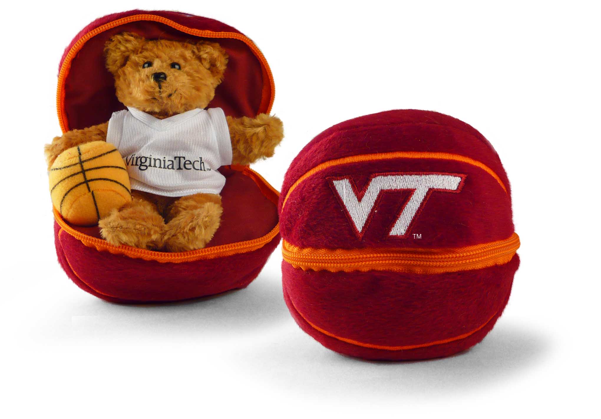 VIRGINIA TECH ZIPPER BASKETBALL (8")