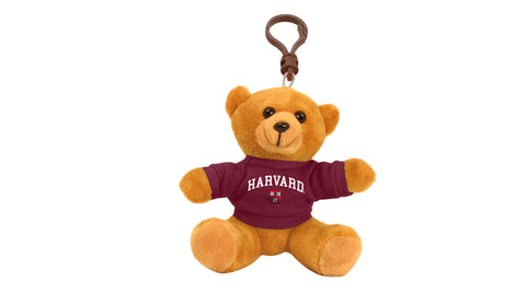 HARVARD UNIV BEAR KEYCHAIN (4")