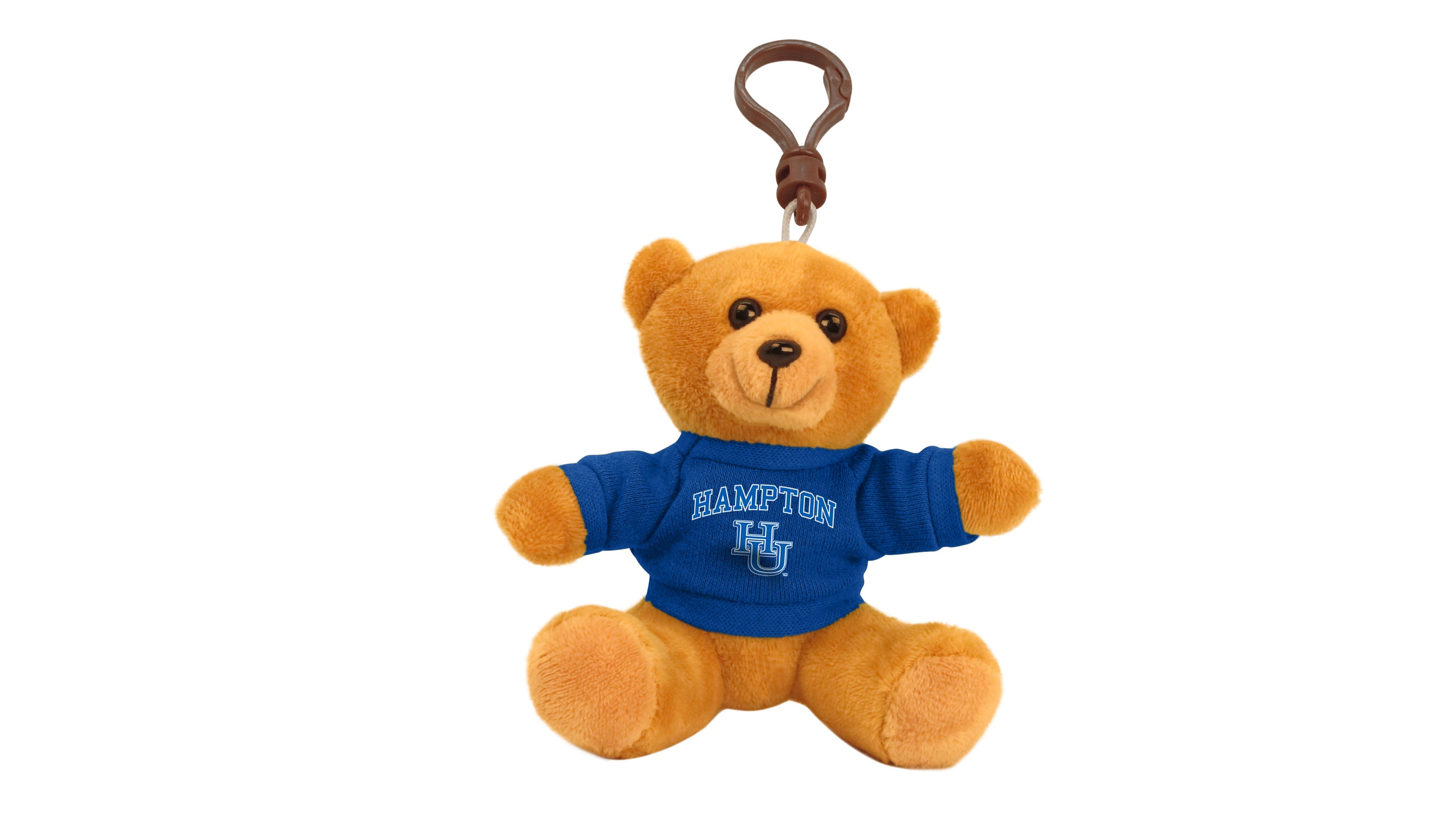 HAMPTON UNIV BEAR KEYCHAIN (4")