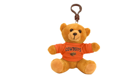 OKLAHOMA STATE BEAR KEYCHAIN (4")