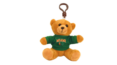 MIAMI UNIV BEAR KEYCHAIN (4")