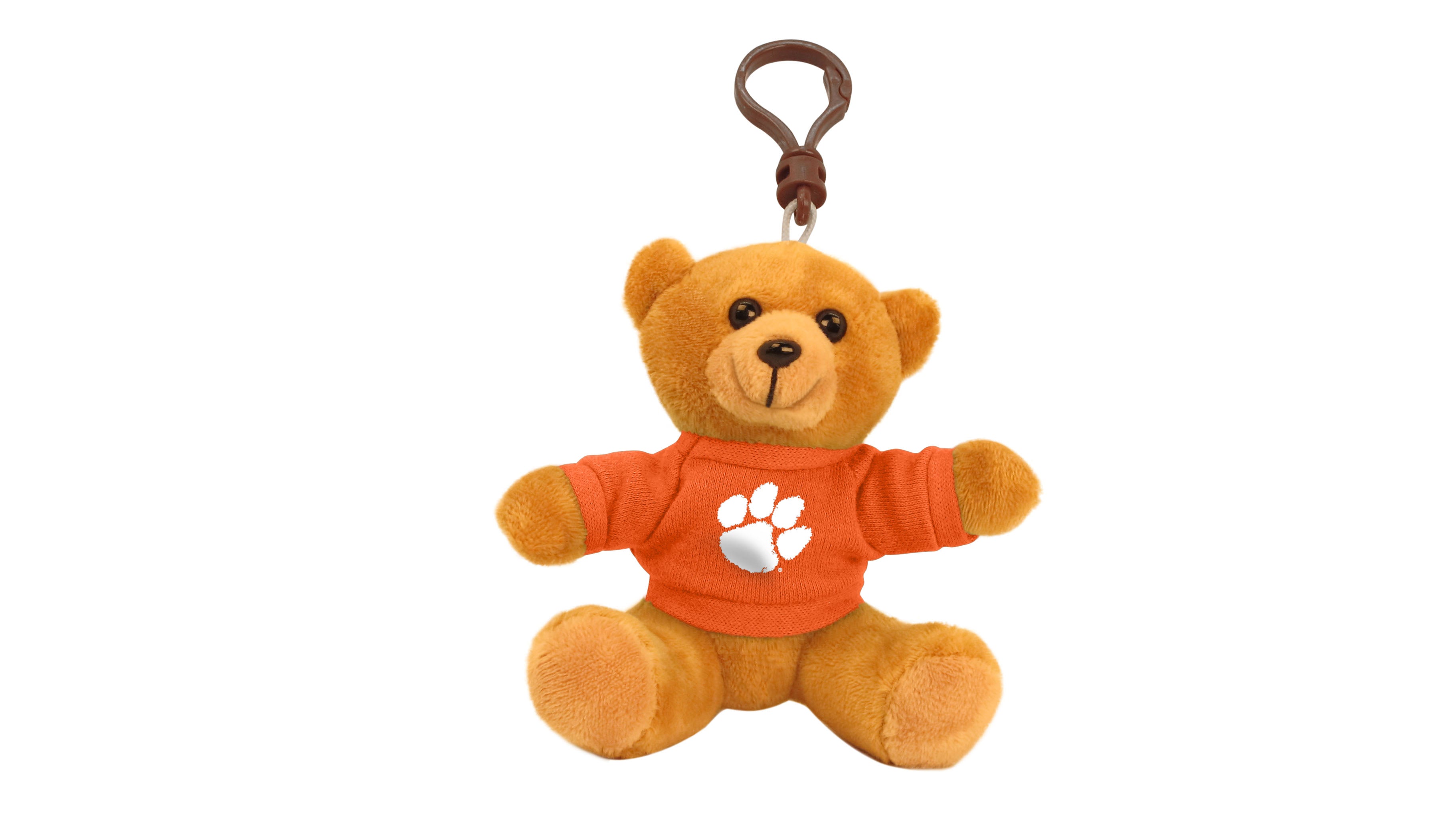 CLEMSON UNIV BEAR KEYCHAIN (4")