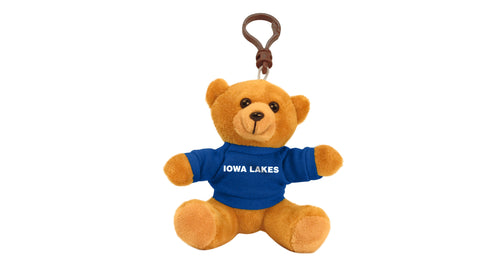 IOWA LAKES UNIV BEAR KEYCHAIN (4")