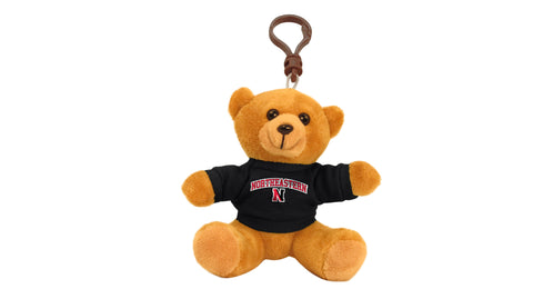 NORTHEASTERN UNIV BEAR KEYCHAIN (4")