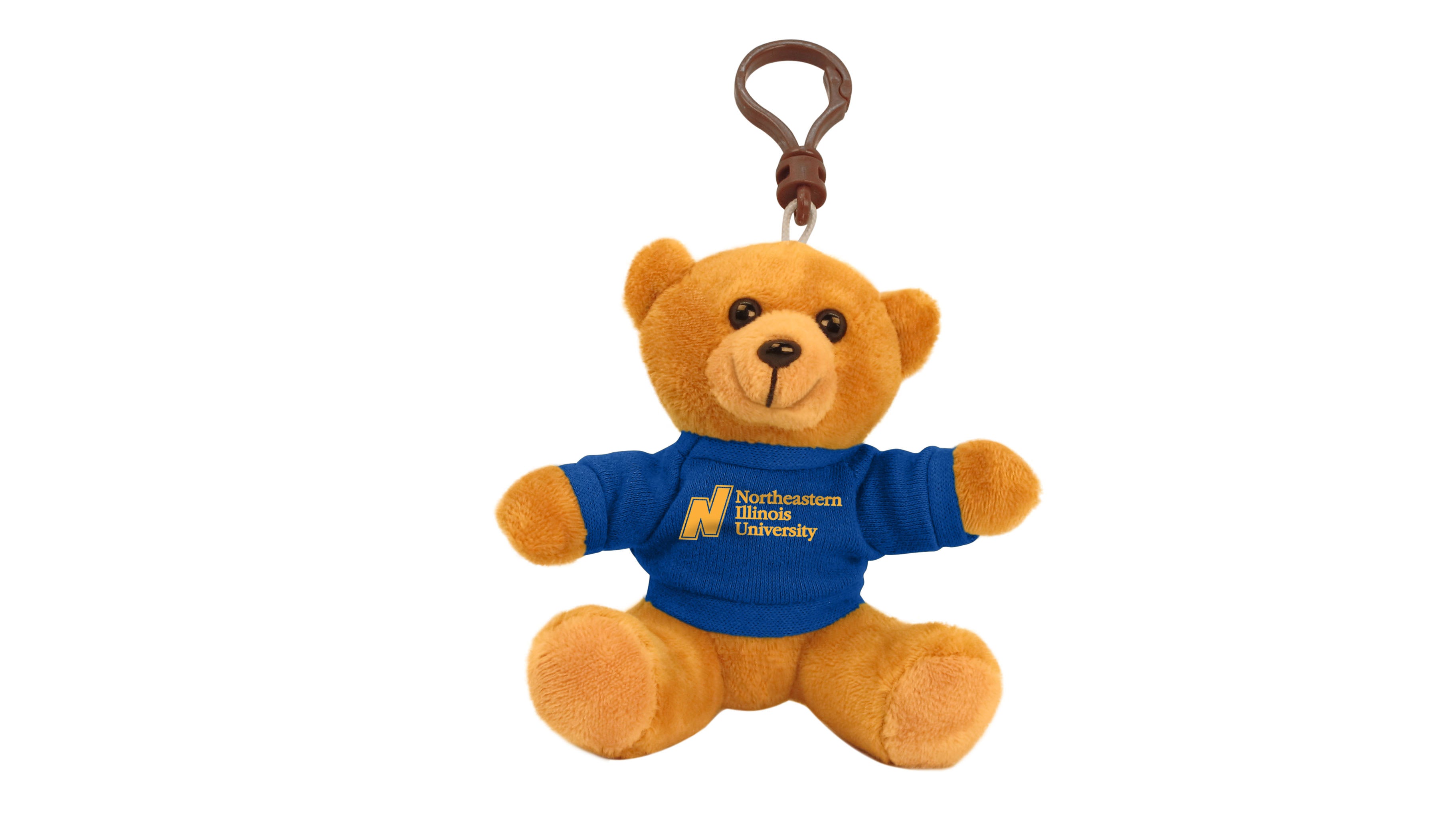 NORTHEASTERN ILLINOIS BEAR KEYCHAIN (4")