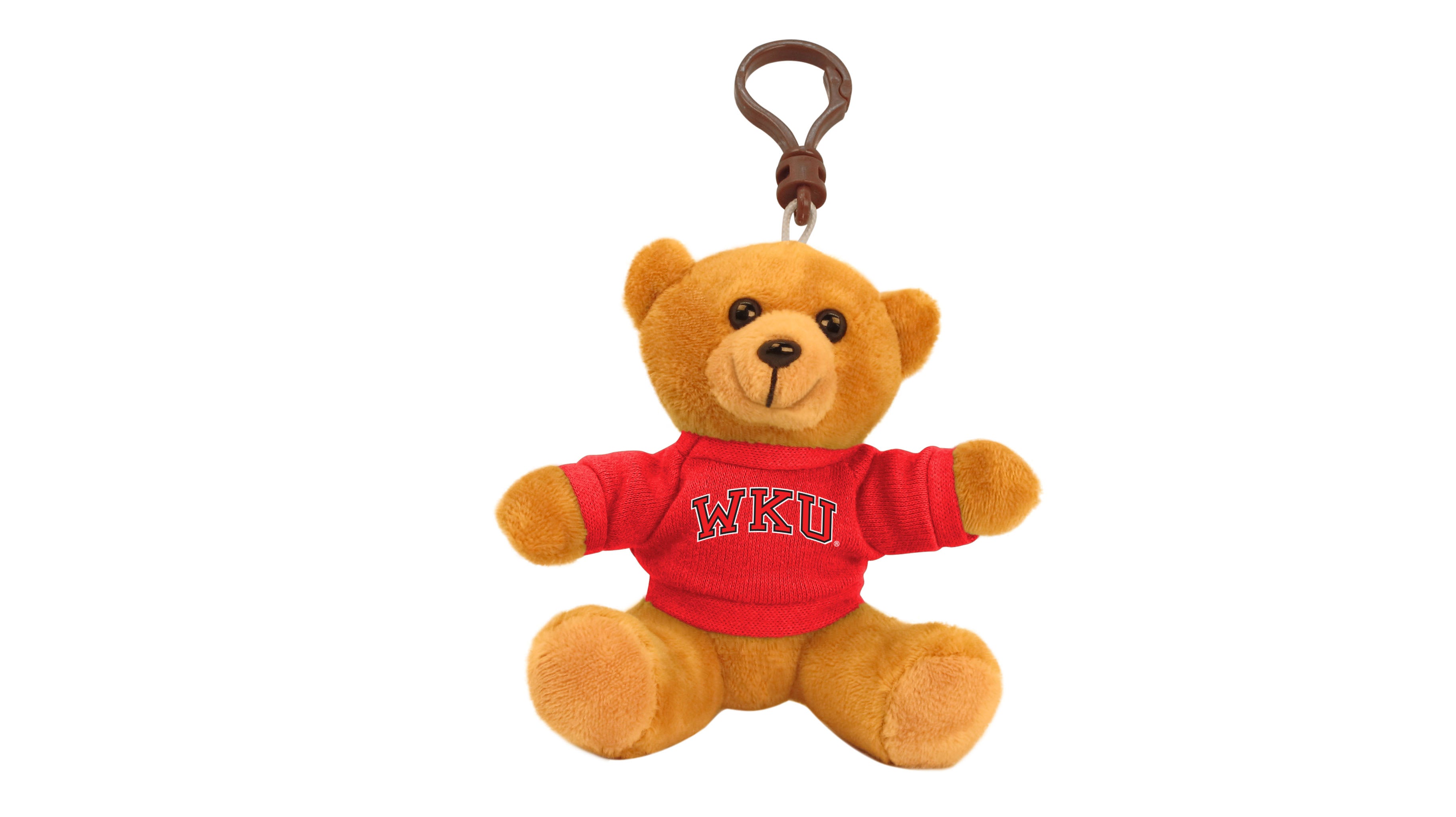 WESTERN KENTUCKY BEAR KEYCHAIN (4")