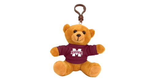 MISSISSIPPI STATE BEAR KEYCHAIN (4")