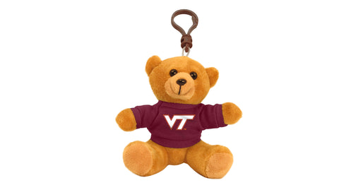 VIRGINIA TECH BEAR KEYCHAIN (4")