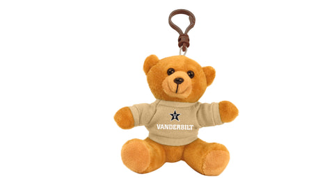 VANDERBILT UNIV BEAR KEYCHAIN (4")