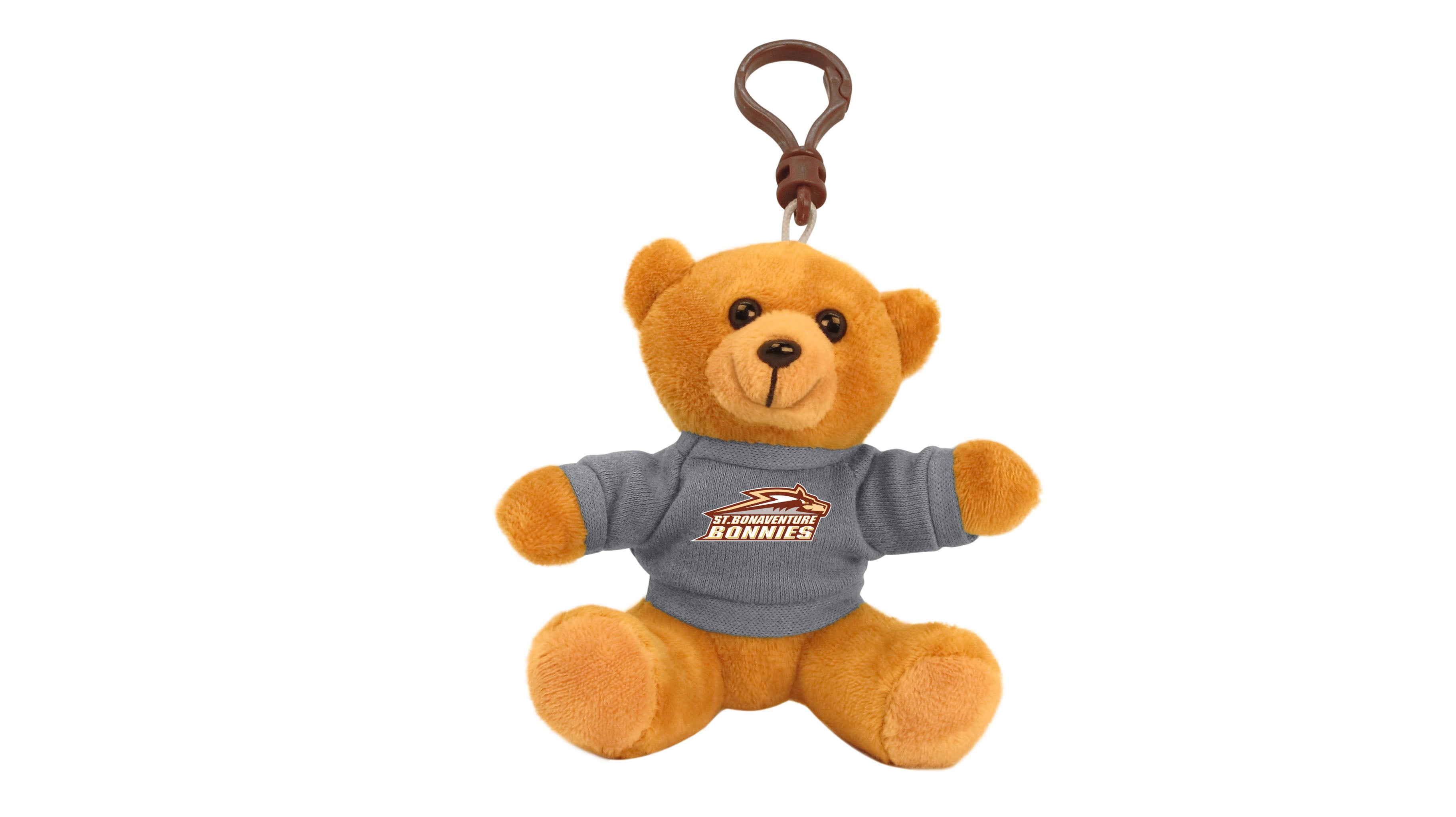 SAINT BONAVENTURE UNIV BEAR KEYCHAIN (4")