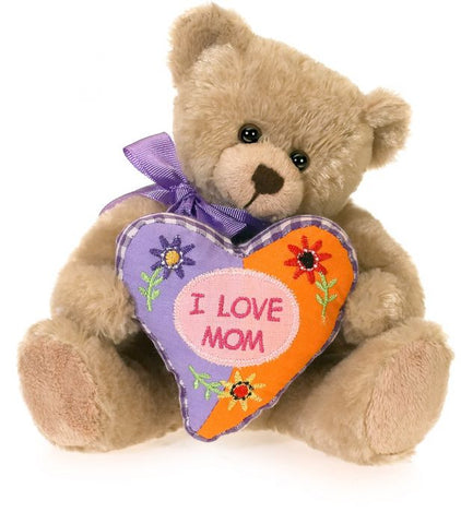 I Love Mom Pillow Bear 4